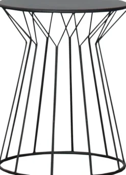 Stolik metalowy Ravia 12 (czarny)