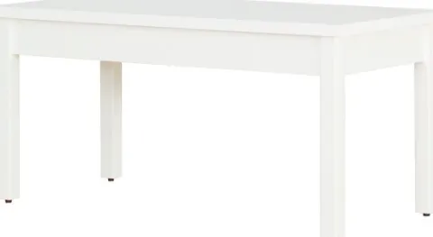 Stolik prostokątny pełny 120cm (biały)
