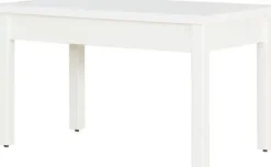 Stolik prostokątny pełny 100 cm (biały)