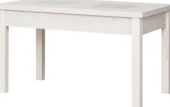 Stolik prostokątny ze szkłem 100cm (dąb Soma perłowy)