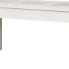 Stolik prostokątny ze szkłem 120cm (dąb Soma perłowy)