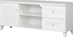 Stolik RTV 138 cm Majorka (biały)