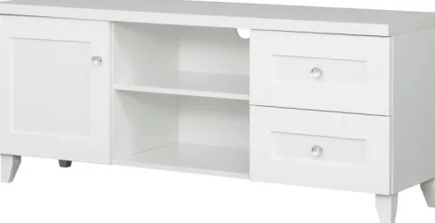 Stolik RTV 138 cm Majorka (biały)
