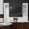 Stolik RTV 160 cm Panama (biały połysk)