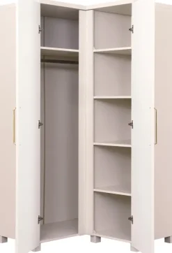 Szafa narożna Hawana (kaszmir lakier mat/kaszmir)