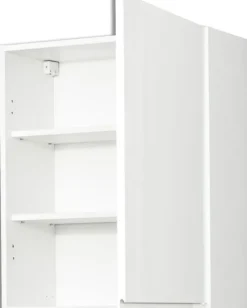 Szafka 60 górna prawa Kampara (Biały lakier/Biały)