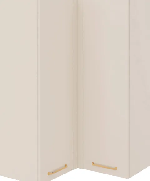 Szafka narożna górna (litera L) Imperia (kaszmir) 100cm