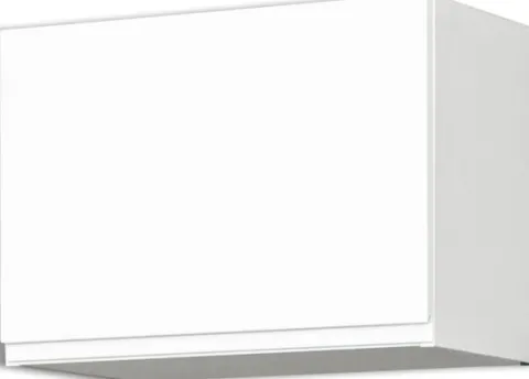 Szafka 50x36 nad okap Kampara (Biały lakier/Biały)