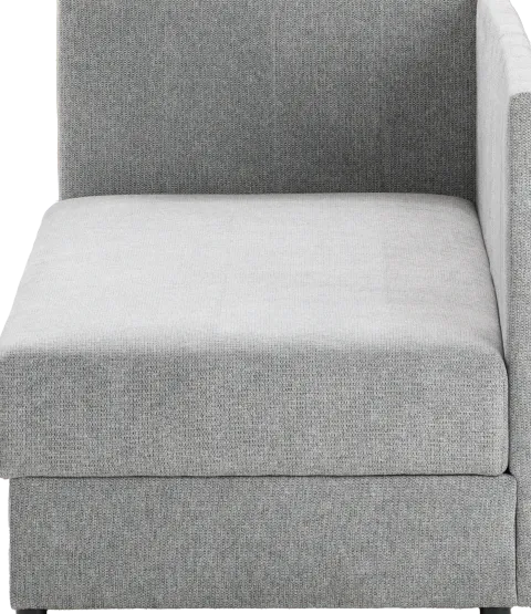 Tapczan Manilla lewy (rojal szary)