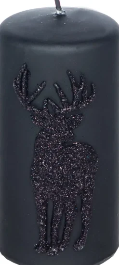 Świeca Jeleń 32 (czarny)