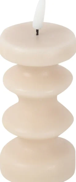 Świeca LED mała Soho 7 (beżowy)