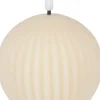 Świeca woskowa LED mała Cozy Light 58 (kremowy)