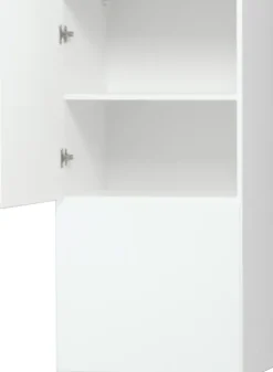 Zabudowa nadblatowa lewa Kampara (biały lakier/biały)