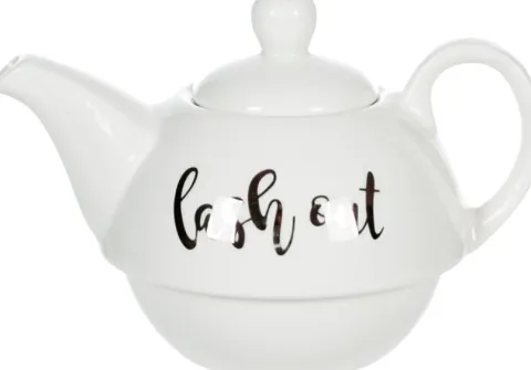 Zestaw (kubek+spodek+czajniczek) Gifto 9